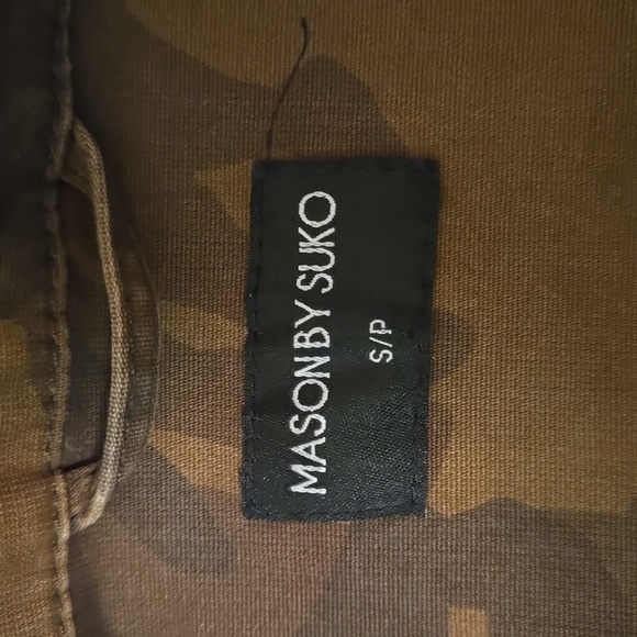 Mason by Suko Camo Jacket S Embellished - Picture 5 of 12